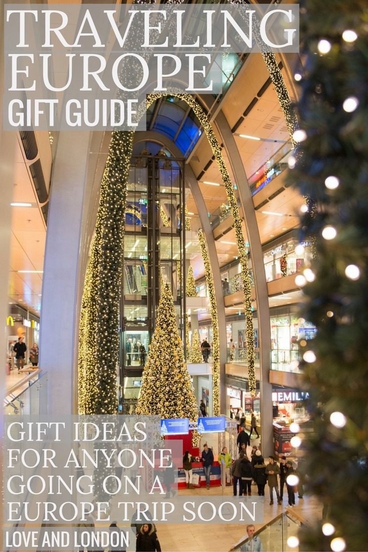 Top gift ideas for anyone traveling Europe soon. Get them a present that will be something they'll use on their Europe trip. Ideas include City Passes, interesting travel accessories, and more.