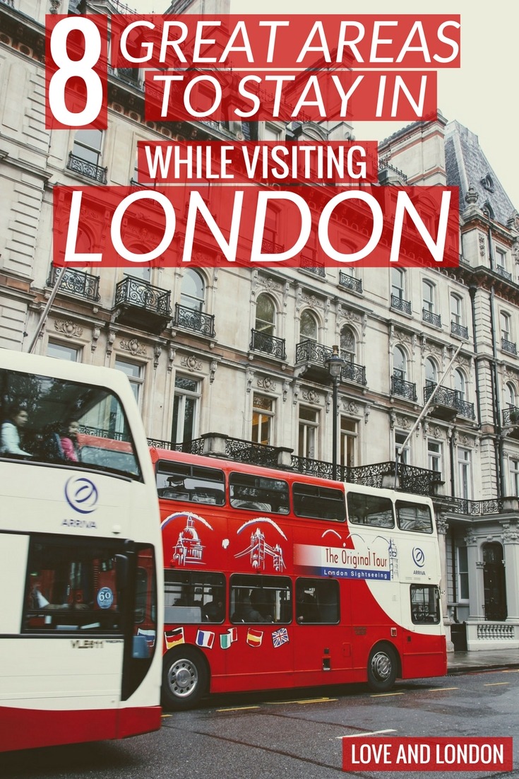The best areas to stay in while in London. Safe and interesting neighborhoods in London that you'll love staying in. Book your hotel, Airbnb or hostel in these London areas.
