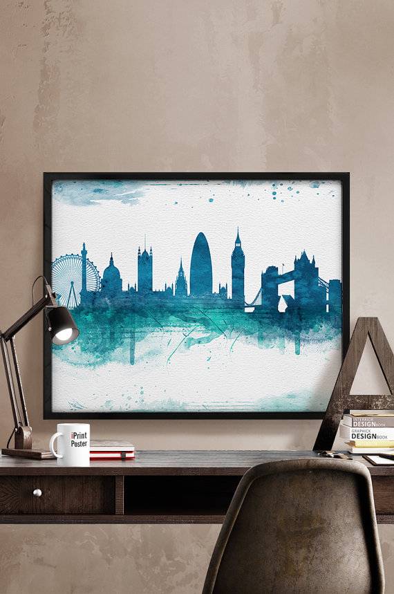 Take a look at these London items on Etsy. Give them as a gift to someone who loves London, or get them for yourself if you love London-themed gifts too.