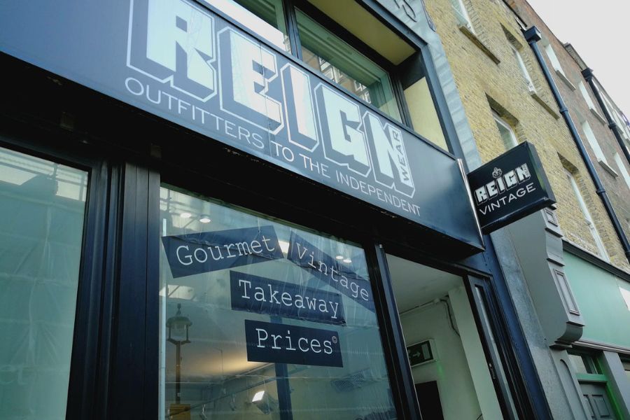 Reign in Soho is the best vintage shops to visit in London, if you wish to own items which scream "swag".