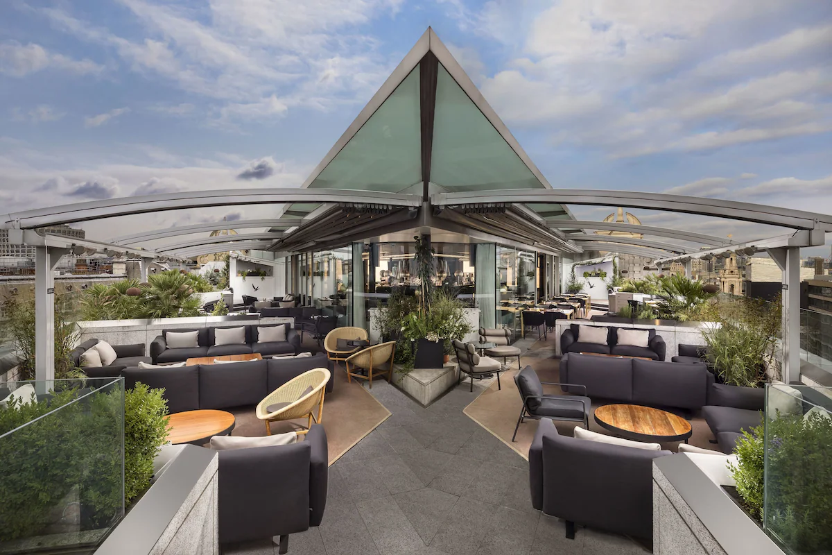 ME London is one of the best London hotels that offers spectacular views of the city