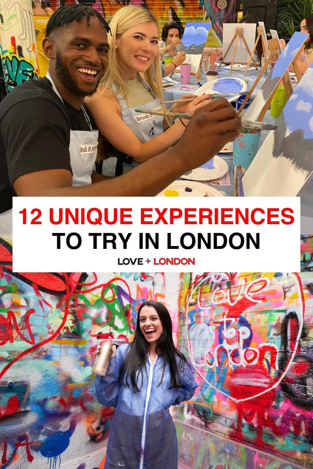 12 Unique Experiences You Should Totally Try in London