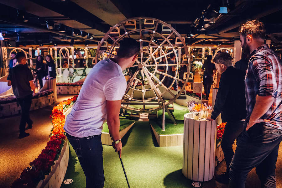 For a very low-impact, low-speed sport, visit Swingers (WA) near Oxford Circus or Bank for fun games of mini golf (they call it crazy golf here) plus lots of cocktail and street food options on offer. There’s also Junkyard Golf in Shoreditch and Plonk Golf that has four venues around the city.