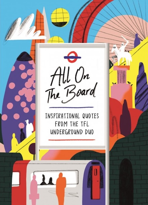 All On The Board was started by two Transport for London employees who wanted to use the whiteboards in tube stations to do more than tell people to “stay to the right.”