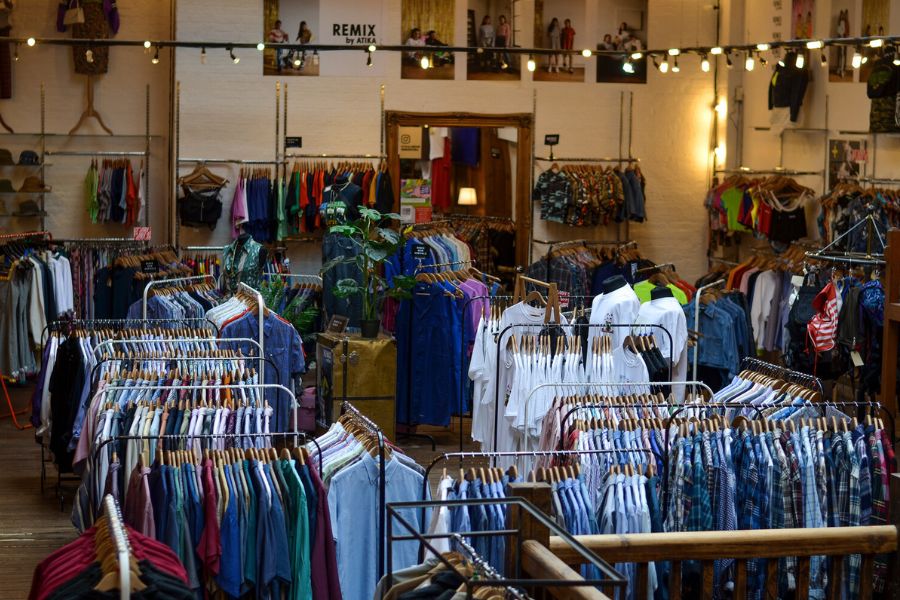 Atika claims to be Europe's largest vintage shop, but because of the design and organisation of the two floors of this shop, it doesn't feel like you're being swallowed up by walls stuffed with pre-loved clothing that will take you days to go through. 
