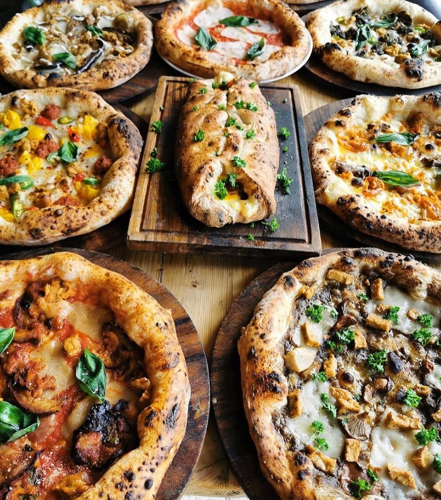 If you’re in Camden, pop into Purezza for some of the best pizza in London. In fact, it’s award-winning. Go for the classic Margarita or one of their other inventive options, and the friendly staff will serve it to you with a smile on their faces. Oh also… everything is completely plant-based, even the “pork” and other meaty toppings. And they have plenty of gluten-free options.