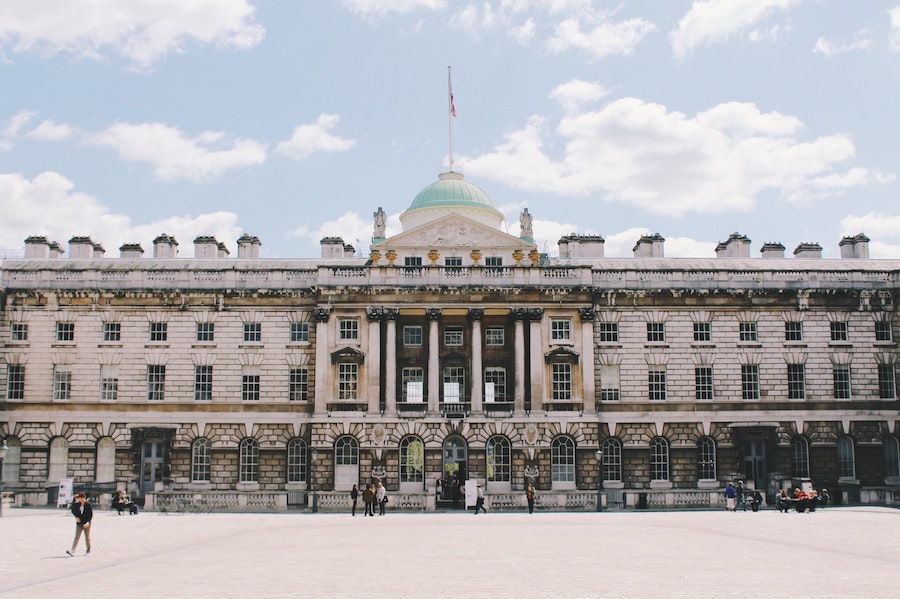 Somerset House standing Majestic for the annual photography event in London in May.
