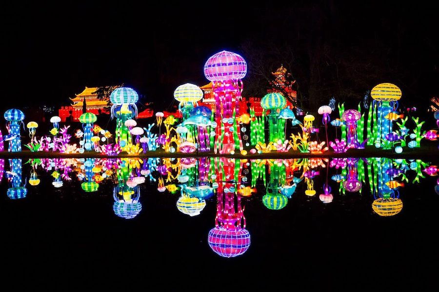 Visit the Lightopia Festival - What To Do in London in February