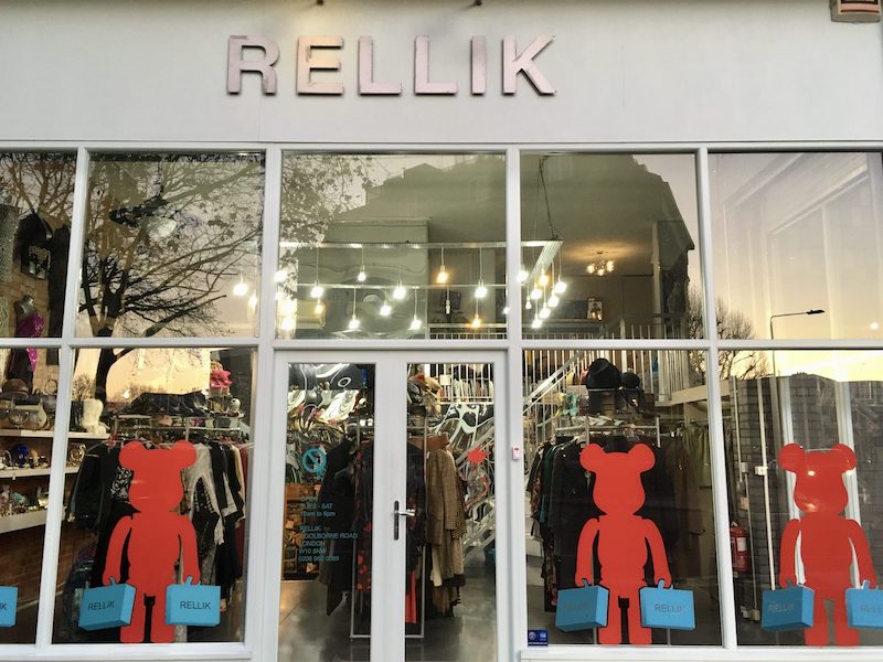 The last time I was in Rellik, filming for Qantas, there was a celebrity stylist looking for something to dress Tanya Burr in for a magazine cover shoot... it's a popular spot for celeb stylists. This is THE place for designer vintage, so expect big, beautiful and unique clothing and accessories, and big prices too. The staff are lovely here and are happy to help with anything you need.