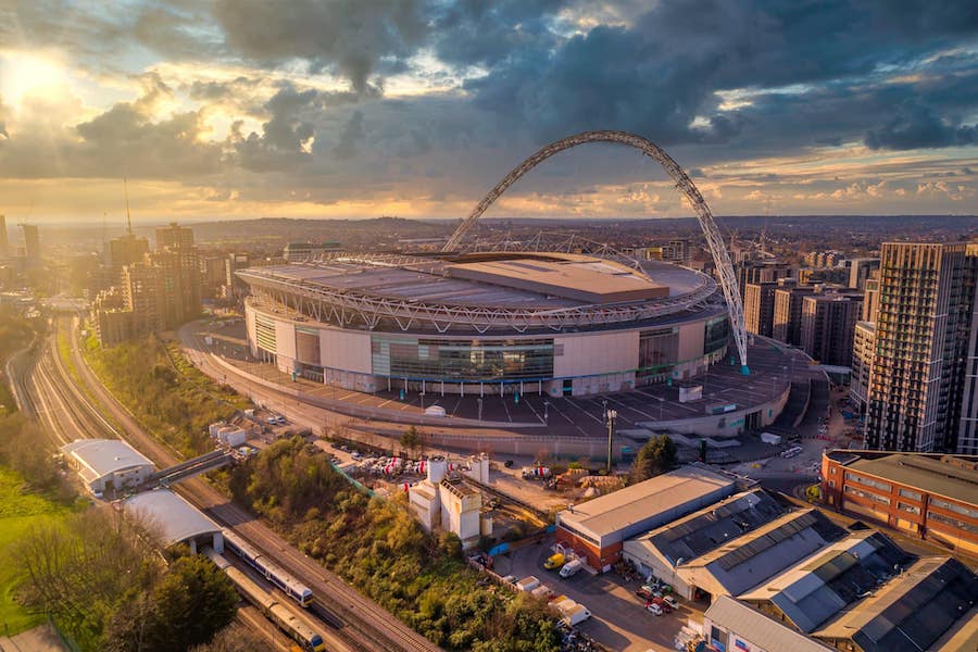 What To Do in London In March - Go watch a game or a tour of Wembley Stadium