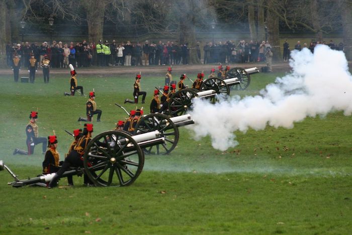 Celebrate the Queen’s birthday by attending the gun salutes - Things to Do When Visiting London in April