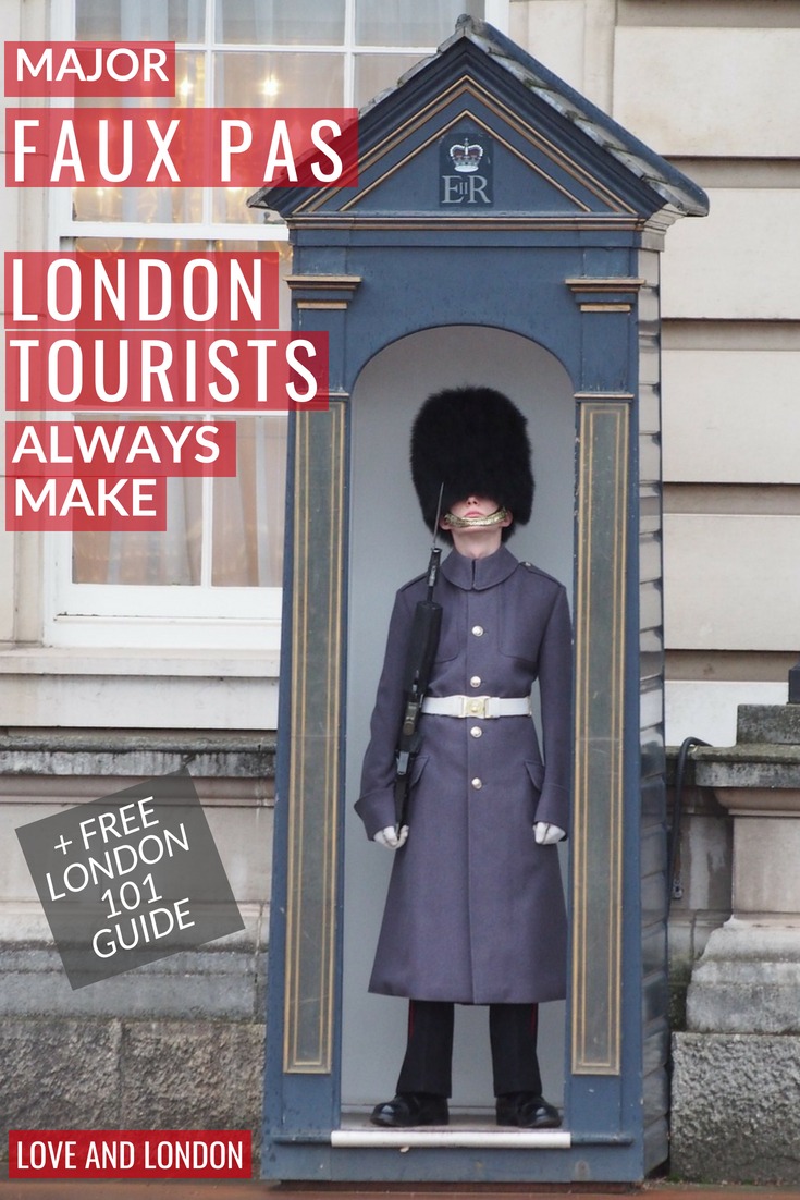 Cultural faux pas london tourists always make
