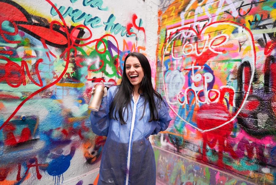 Enjoy a grafitti class in one of these Unique experiences to try in London