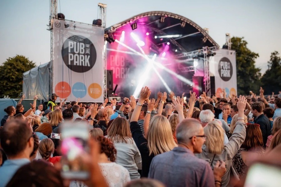 Music events in London with good food and music at Pub in the Park is one of the top things to do in London in September