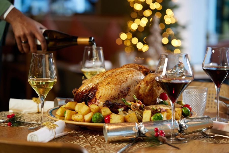 Festive turkey and wine at TH@51