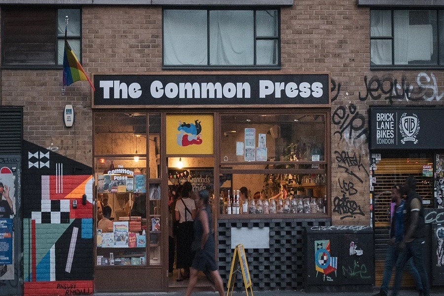 The Common Press on a sunny day in London