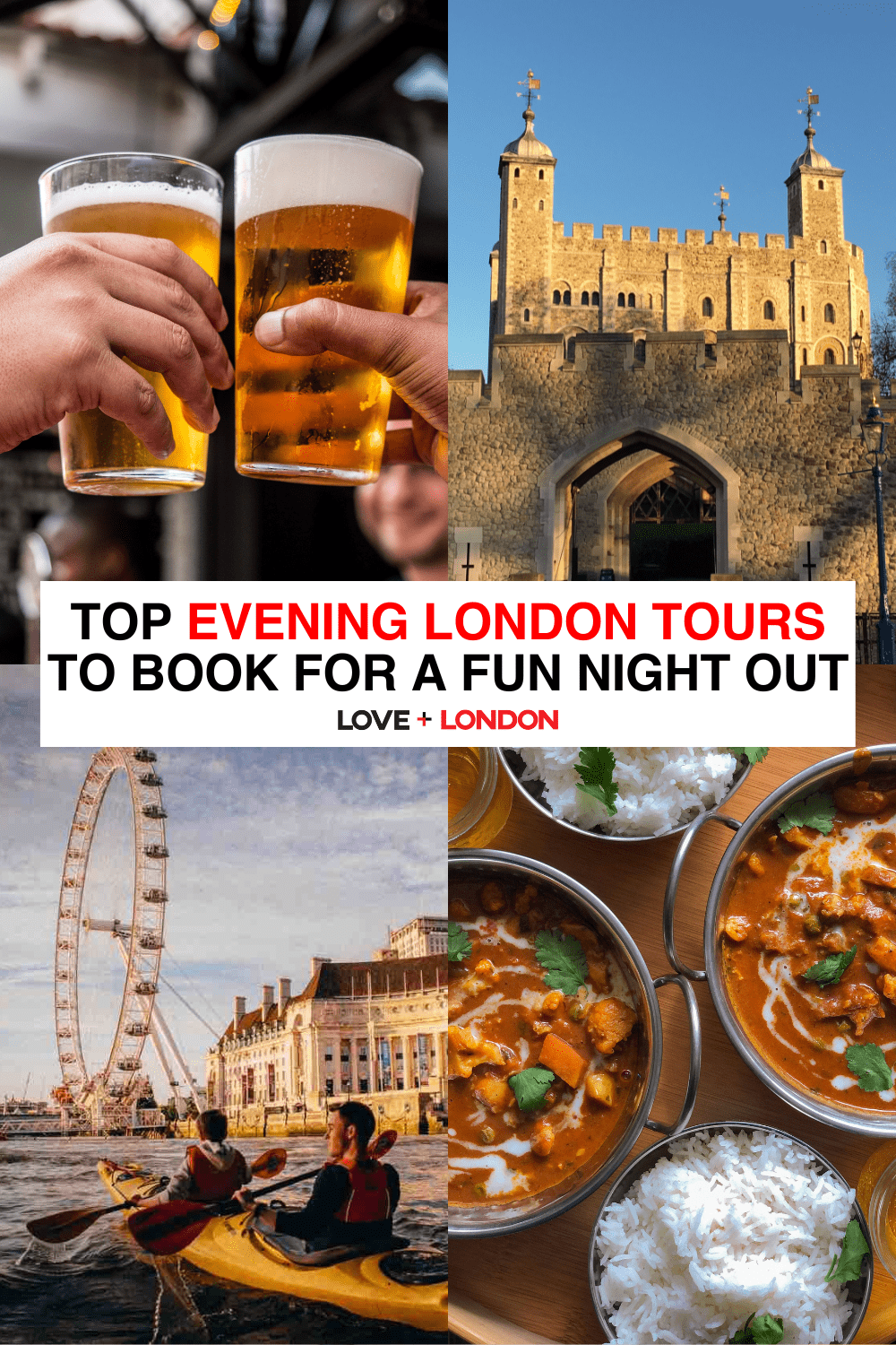 Top Evening London Tours to Book for a Fun Night Out