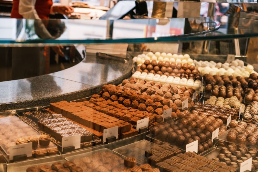 Luxurious chocolate truffles are a must try during one of the London tours for food lovers