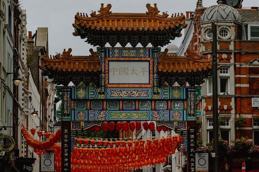Walks in Chinatown are hard to miss during the London tours for food lovers