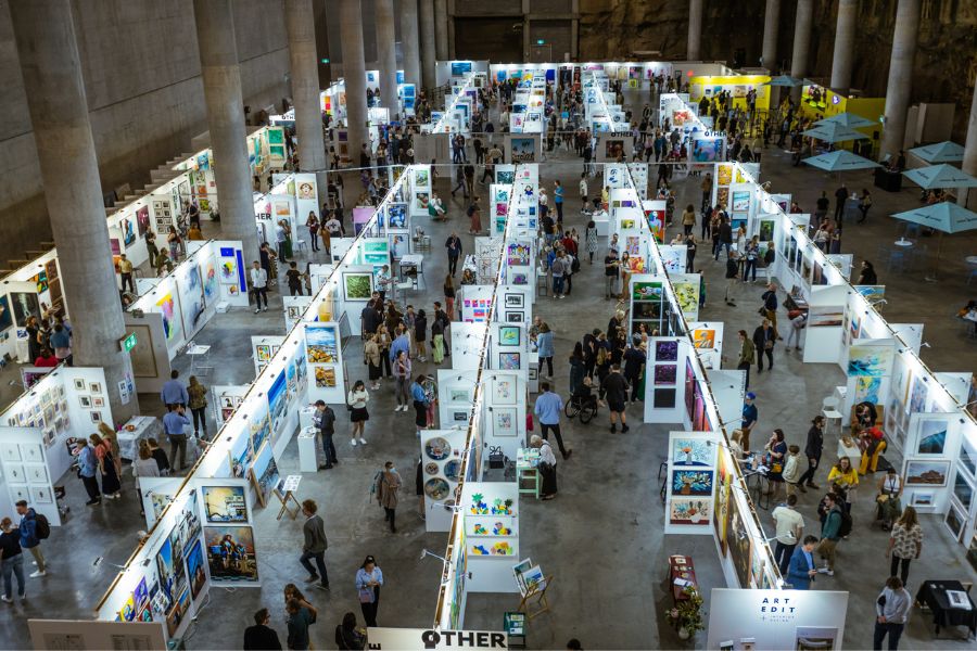 An audience visiting the London edition of The Other Art Fair is one of the top things to do in October 