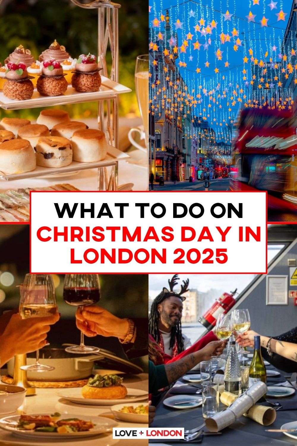 This is a Pinterest pin detailing What to Do On Christmas Day in London 2025