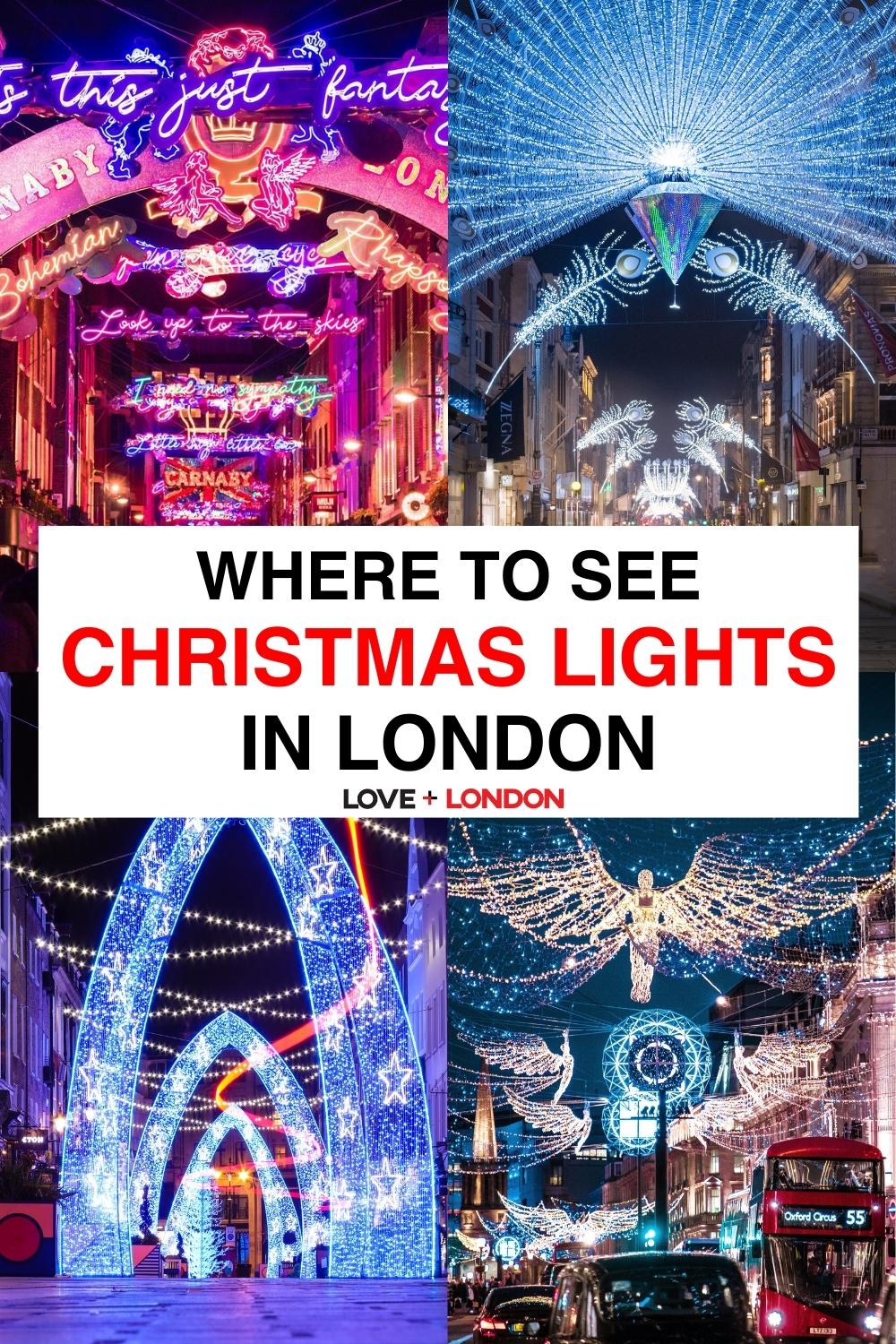 Where To See Christmas Lights In London