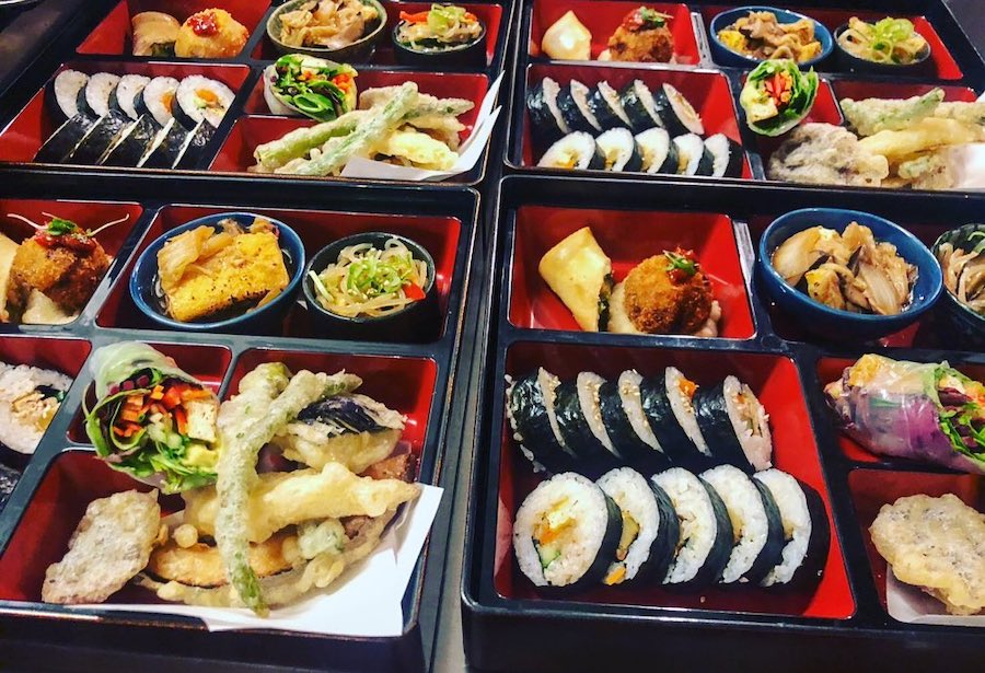 This casual Japanese tapas restaurant in Kings Cross serves organic dishes that are fully vegan, yummy and super affordable. Try the tofu and mushroom croquette, vegan calamari with tartar sauce, or the classic gyoza. They also do bento boxes which are great lunchtime options for cheap eats in London.
