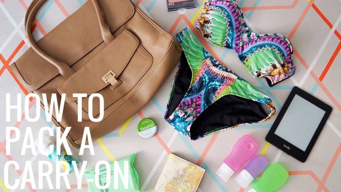 How to Pack the Perfect Carry-on Bag